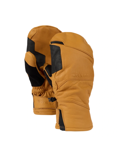 Manusi Snowboard BURTON - [ak] Clutch GORE-TEX Leather Mittens Honey